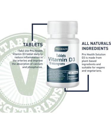 Vitamin D3 400 IU Tablets Halal Kosher Non-GMO Allergy-Friendly - 4-Month Supply for Breastfeeding Mothers - Buy Online on GoSupps.com