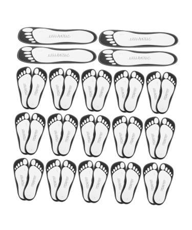 SHERCHPRY 25 Pairs SelfAdhesive Sunless Tanning Foot Protectors Disposable NonSlip Spray Pads for Professional Home Use UV Damage Protection SpotFree Tanning