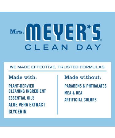 MRS. MEYER'S CLEAN DAY Liquid Dish Soap Refill - Biodegradable Rain Water 48 fl. oz - Eco-Friendly Dishwashing Solution - Buy Online on GoSupps.com