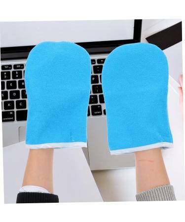 minkissy 1 Pair Care Washable Wax Mitts Nourishing Hand Gloves Care Wax Gloves Hand Moisturizing Gloves Wax Hand Care Gloves Wax Nursing Gloves Hot Paraffin Mitten Flannel - Buy Online on GoSupps.com