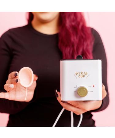 Pixie Menstrual Cup & Disc Boiler Sterilizer - Effortless Cleaning Kills 99.9% Germs | Eco-Friendly Period Care - Buy Online on GoSupps.com