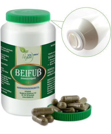 Vita Ideal Vegan Window Herb 120 Capsules | Artemisia Vulgaris 600mg | Pure Vegan No Additives - Shop Internationally! - Buy Online on GoSupps.com