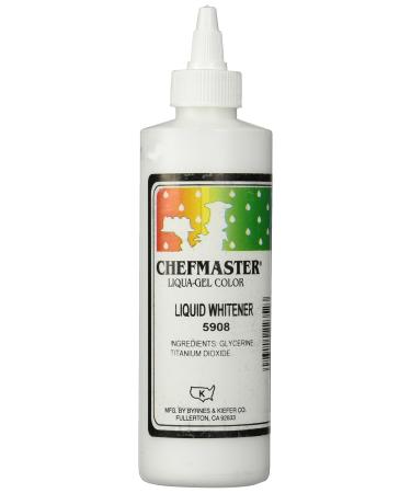 Chefmaster - Primary Colors Liqua-Gel Food Coloring Kit - Water-Based Food Coloring Gel Whitener 16 oz