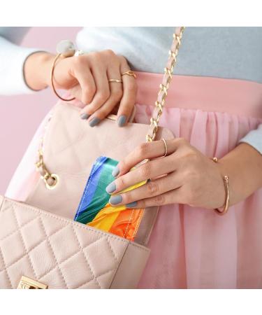 Buy Colorful Leather Lipstick Case Organizer with Mirror - Mini Lip Gloss Holder for Travel | International Shipping - Buy Online on GoSupps.com