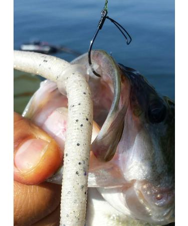 Real Fish Sink-O-Ring for Yamamoto Senko Worms | Soft Baits Rig O-Ring Tool | 3/8 inch Black - Buy Online on GoSupps.com