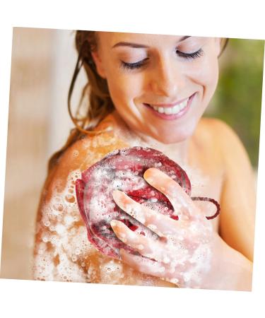 3 Pcs Bath Ball Sponge Set | Body Scrub Shower Scrubber | Foaming Loofah for Men | Exfoliating Travel Puff - Buy Online on GoSupps.com