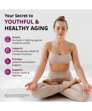 Nuzena 1200mg Resveratrol Supplement Capsules - Made in USA - Immune System Booster & Anti-Aging Support - Extra Strength Formula for Health & Heart - 60 Capsules - Buy Online on GoSupps.com