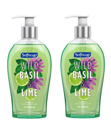 Softsoap Wild Basil & Lime Hand Soap 13 Fl Oz (Pack of 2)