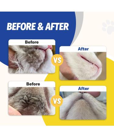 Ninibabie Cat Black Seed Cleaner Remove Cat Chin Blackheads Cat Acne Chin Treatment 2-in-1 Wash and Brush Cruelty-Free and Freshness 5.07 fl.oz 5.07fl.oz - Buy Online on GoSupps.com