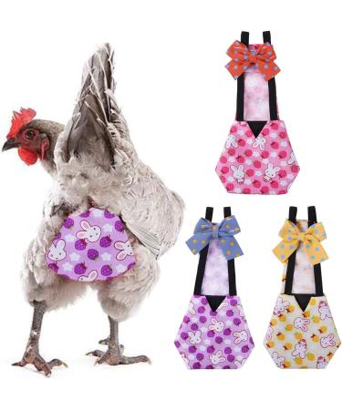 Reusable Duck Diapers - Waterproof Poultry Clothes for Chickens & Roosters | Perfect Gift for Vacations & Celebrations - Buy Online on GoSupps.com
