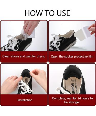 Buy Kids Shoe Inserts - Self-Adhesive Heel Grips for Comfort & Blister Prevention | Soft Heel Pads for Toddlers & Kids Shoes - International Shipping Available - Buy Online on GoSupps.com