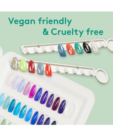 MYLEE Swatch Book - 120 Colour Slots Detachable Nail Colour Chart Display Book Comfortable and Easy to use - Clips in Nail Tips Professional Salon & Home use Portable - Buy Online on GoSupps.com