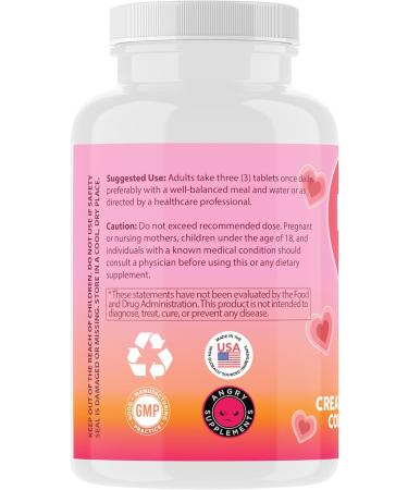 Better Booty BBL Tablets - Glute Builder Supplement for Women | Creatine L-Glutamine Collagen & BCAAs for Booty Gains (90ct - Buy Online on GoSupps.com