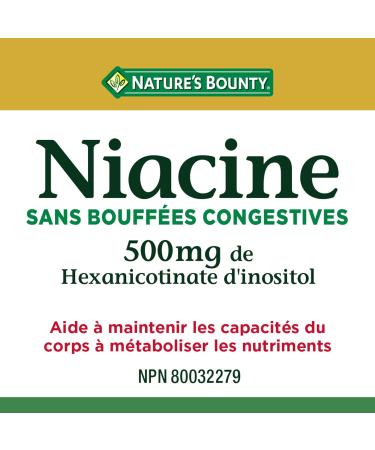 Nature's Bounty Niacin 120 Count - Buy Online on GoSupps.com