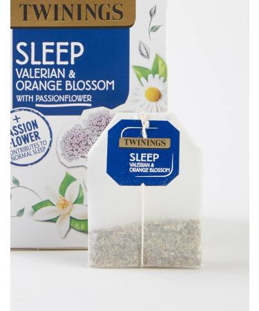Twining Superblends Sleep Tea - Valerian Root & Orange Blossom Herbal Infusion - 80 Biodegradable Tea Bags - Buy Online on GoSupps.com