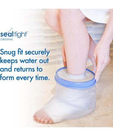 Seal Tight 20105 Original Adult Foot/Ankle Cast & Bandage Protector | Waterproof & Durable | International Shipping - Buy Online on GoSupps.com