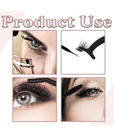 10 Pairs Eyelashes Russian Strip Lashes Natural Look Russian Strip Lashes D Curly Natural Wispy Fluffy Fake Eyelashes Lashes Lash Extensions Natural Lashes Perfect for Weddings Birthday - Buy Online on GoSupps.com
