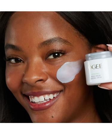 Indigo Dream Renewal Cream - Best Botanical Face Moisturizer with Hyaluronic Acid & Ceramides | Organic Cruelty-Free Made in USA - Buy Online on GoSupps.com