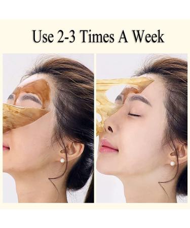 Essence de masque Peel Off au miel Le masque Honey Tear Off exfolie les peaux mortes nettoie les pores nettoie la peau et hydrate 1pcs - Buy Online on GoSupps.com