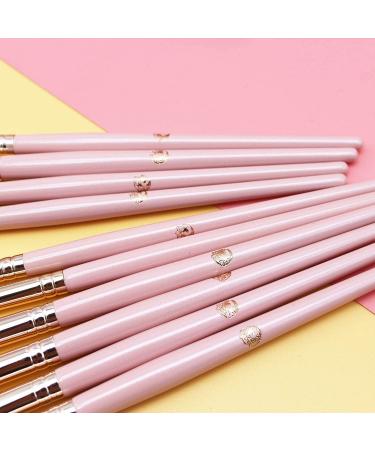 Buy Energy 10-in-1 Pink Eyeshadow Brush Set | Complete Makeup Brush Set for Eyeshadow Eyebrow Eyeliner & Highlighter - Buy Online on GoSupps.com