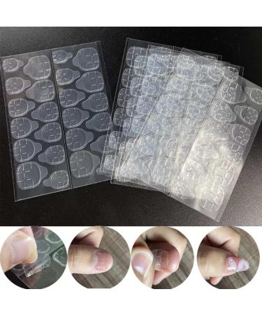 Plksei 30 Sheet Nail Glue Pads - Double-Sided Jelly Adhesive for Artificial & Fake Nails | Perfect for Nail Studios & Manicure Accessories - Buy Online on GoSupps.com