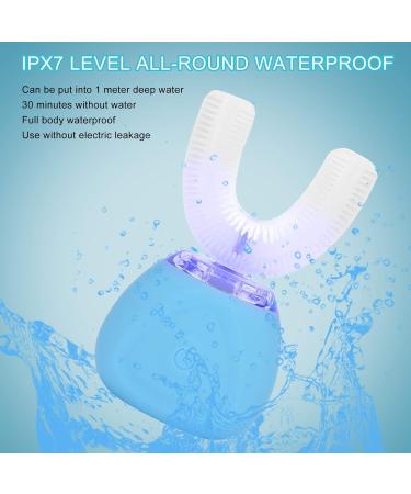 Automatic Ultrasound Toothbrush | 360 U-Shaped Electric Toothbrush for Adults & Kids | Silicone Whitening Technology - Buy Online on GoSupps.com