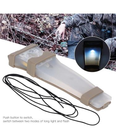 Buy Axoc Helmet Security Flashing Light - Flexible Silicone Tactical Helmet Light with Velcro for Molle Helmets | Ideal for Outdoor Activities - Buy Online on GoSupps.com