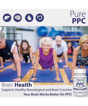 Buy PhosChol PPC 900mg - Polyenyl PhosphatidylCholine Choline Supplement | 100 Gelatin Capsules | International Shipping Available - Buy Online on GoSupps.com