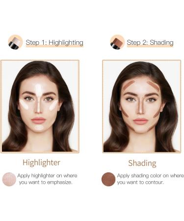 Highlighter Contour Stick for Long-Lasting Glow | Waterproof Makeup Wand for Face & Body | Daily Wear Bronzer | 10#Bronzer 29.00g - Buy Online on GoSupps.com
