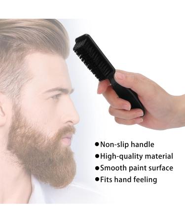 Beard Styling Brush for Men | Soft Bristle Grooming & Mustache Care | International Shipping Available - Buy Online on GoSupps.com