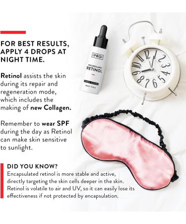 Nano-Encapsulated Retinol Serum 30ml - Active Formula Anti-Ageing Retinol for Face - Vegan Skincare for Acne Treatment Blemishes Scars Wrinkles Fine Lines & Sensitive Skin - Made by The Pro Co. cNano-Encapsulated Retinol Serum 30ml - Buy Online on GoSupps.com