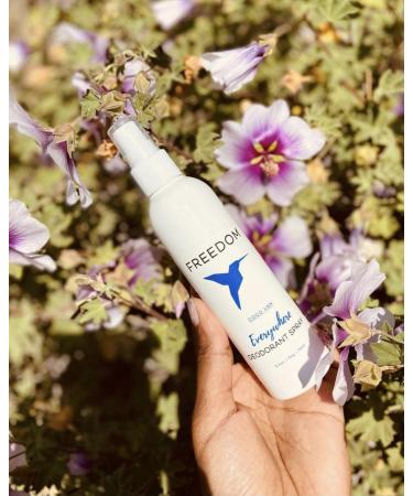 Freedom Everywhere Aluminum-Free Deodorant Spray for Women & Men - 24-Hour Odor Protection - EWG Verified - Natural Coco Vanilla - Sensitive Skin - 3.4 oz - Buy Online on GoSupps.com