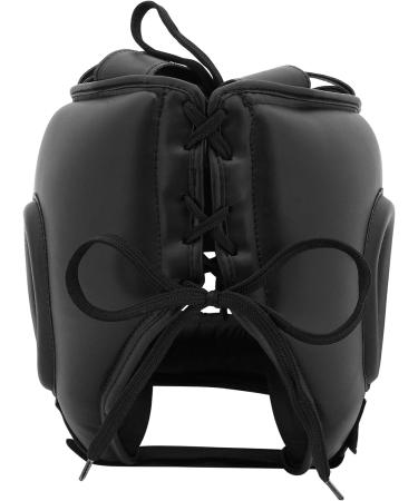 RDX Maya Hide Leather Boxing Headgear - Large, MMA Sparring, Kickboxing, Training, Taekwondo, Karate, BJJ Fighting - Black - Buy Online on GoSupps.com