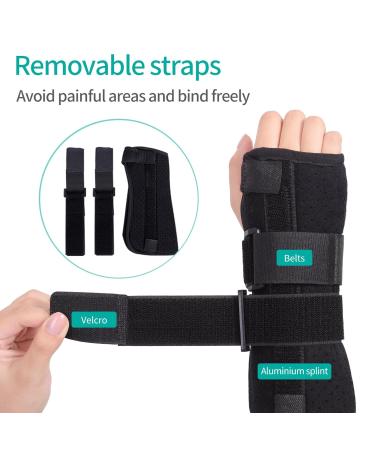 Buy Lefeke Carpal Tunnel Wrist Brace for Right Hand | Adjustable Night Support Pain Relief for Tendonitis & Arthritis - International Shipping - Buy Online on GoSupps.com