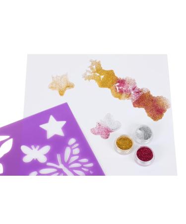 Toyland Rainbow High Hair Chalk Studio | Colorful Hair Chalk for Girls | Ombr Glitter & Style Dress Up Fun - Buy Online on GoSupps.com