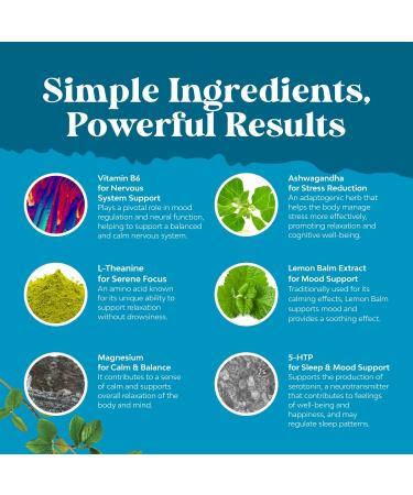 Bundle of Potent Vitamin B6 Gummies for Adults - Vitamin B Complex Supplements for Nervous System and Pure Calm and Relaxing Magnesium Supplement - Magnesium for Stress Support & Rest Ease for Adults - Buy Online on GoSupps.com