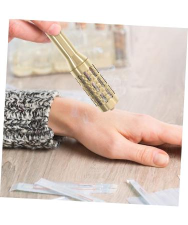 Healvian Moxa Stick Holder - Pure Copper Moxibustion Cone Holder - 32x4.2cm Golden Moxa Sticks for Enhanced Wellbeing - International Shipping Available - Buy Online on GoSupps.com