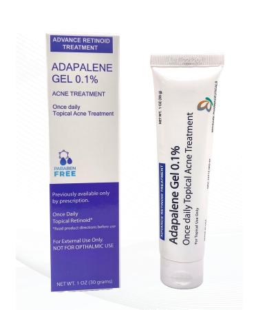 Mohnark Adapalene Gel 0.1% Topical Acne Treatment