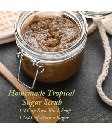 Dr. Woods Raw Black Coconut Papaya Soap with Organic Shea Butter - 32 oz Pump - Buy Online on GoSupps.com