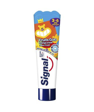 Buy Signal Kids Toothpaste 75ml - Fruit Flavor 12 Pack for Children | International Shipping Available - Buy Online on GoSupps.com