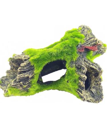 Maonativey Aquarium Harz Cave Aquarium Fish Garnelen Hidden Aquarium Tree Stamm Cave Harz Deko For Small Grutos Fish Hide Aquarium Decoration (B) - Buy Online on GoSupps.com