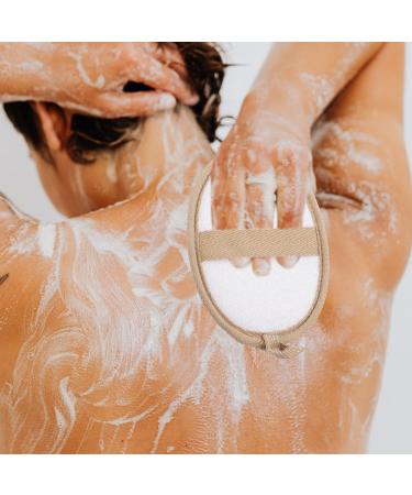 Beaupretty 4pcs Natural Loofah Sponges Exfoliating Body Scrubber for Shower & Bath - Buy Online on GoSupps.com