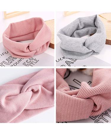 Shop 4-Piece Women s Cotton Elastic Headbands - Wide Cross Knot Sports & Yoga Hair Accessories - Buy Online on GoSupps.com