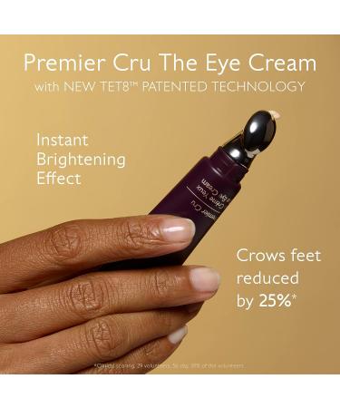 Caudalie Premier Cru Dark Circle Correcting Eye Cream 0.5 oz - Targets 8 Signs of Aging, Brightening Formula for Dark Circles, Puffiness, Crow's Feet & Wrinkles - Buy Online on GoSupps.com