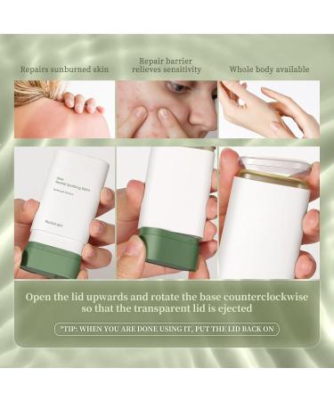 Grospe Organic Aloe Vera Gel Stick for Face & Body Pure Aloe Gel Ideal for Hydrating Soothing for Dry Skin Anti-Wrinkle Acne Scars Soothing After Sun Care Relief - Buy Online on GoSupps.com