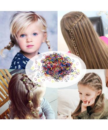 60Pcs Pain-Free Thickened Rubber Hair Ties in Candy Colors - Buy Online on GoSupps.com