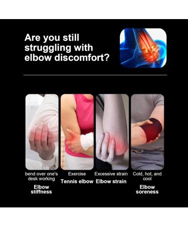 Heated Elbow Bandage & Portable Heating Wrist Wrap | Electrical Heating Arm Cushion for Home & Travel - Buy Online on GoSupps.com