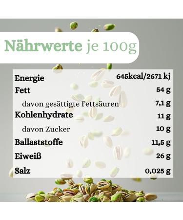  1001 Frucht 1001 Frucht - Peeled pistachios 1000g natural green pistachios without GMO shell suitable for Dubai chocolate unsalted pistachio kernels without additives - Buy Online on GoSupps.com