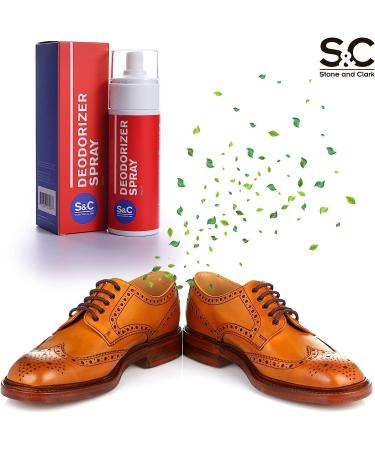 Natural Shoe Deodorizer Spray 5.29 Oz. - Eucalyptus Mint Scent - Foot Odor Eliminator for Shoes & Stinky Feet - Buy Online on GoSupps.com