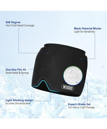 Migraine Relief Cap - Advanced Headache Hat for Cold Therapy, Puffy Eyes, Sinus & Stress Relief - Buy Online on GoSupps.com